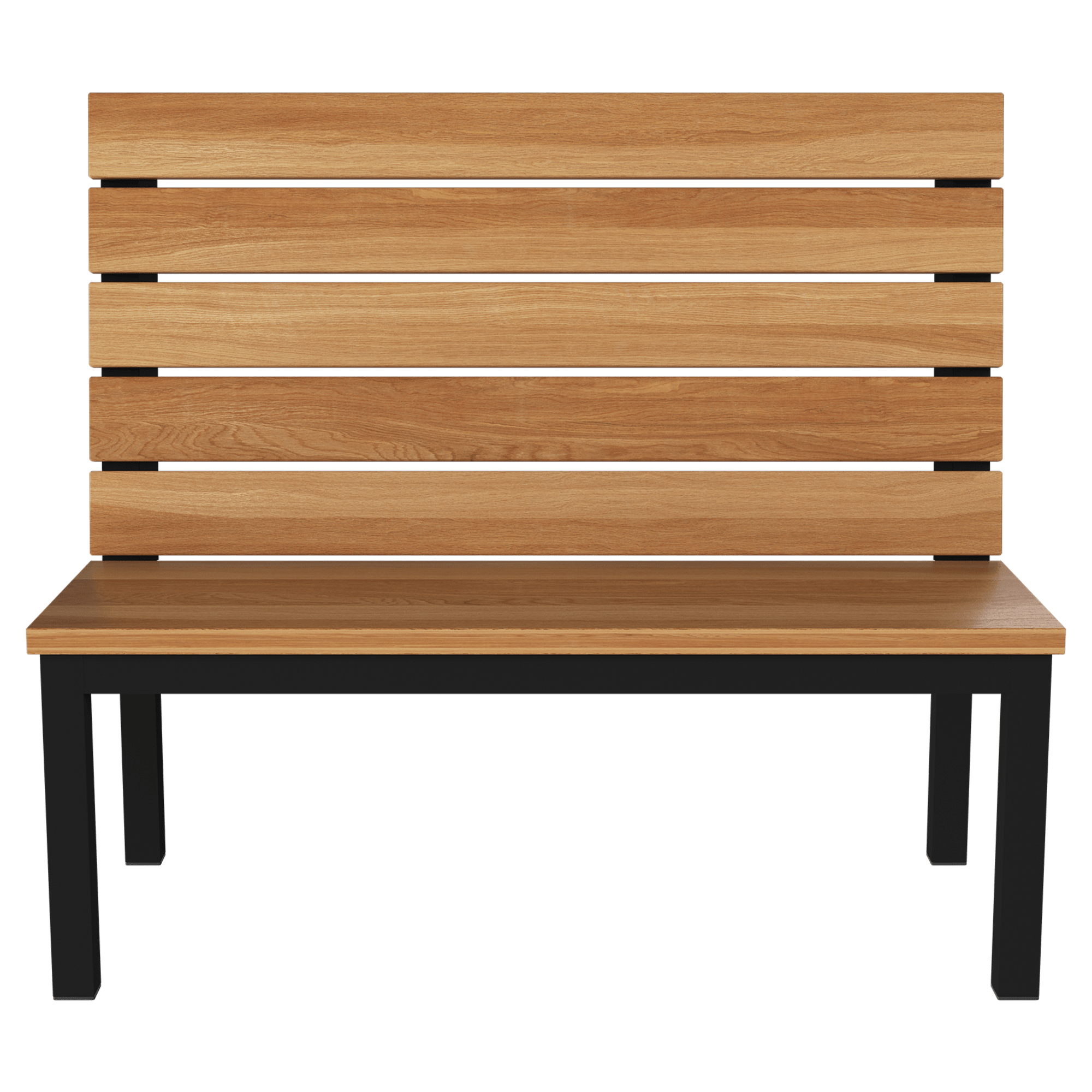 Slat Wood Back